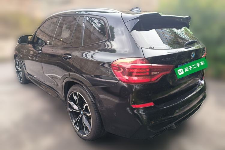 Used BMW X3 M 2019 X3 M Competition Edition Rear Left 45 Deg
