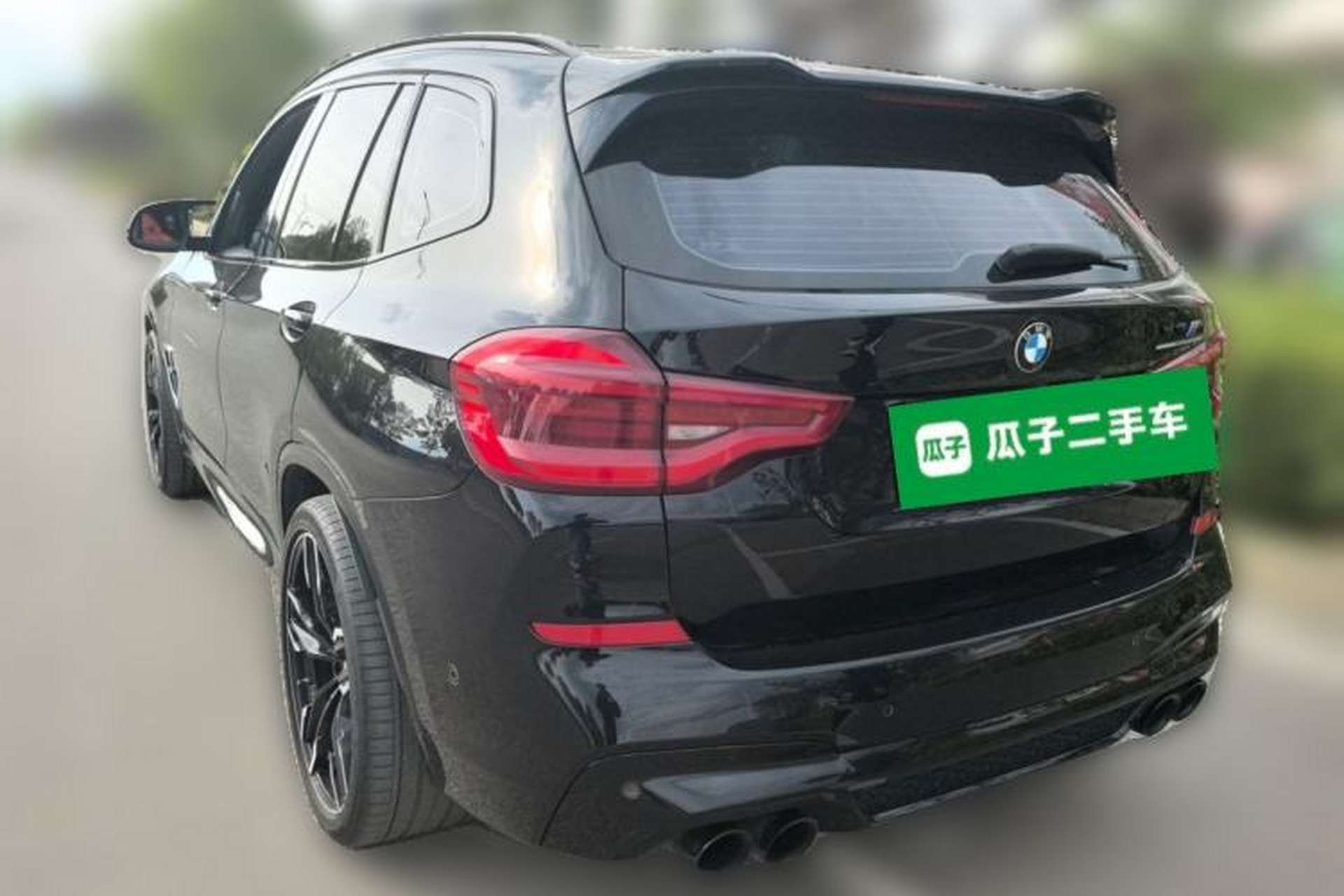 Used BMW X3 M 2019 X3 M Rear Left 45 Deg