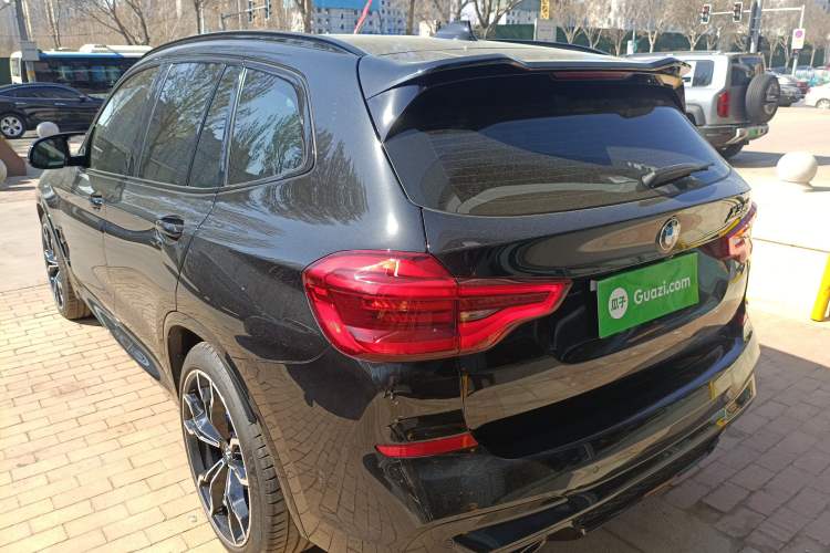 Used BMW X3 M 2019 X3 M Competition Edition Rear Left 45 Deg