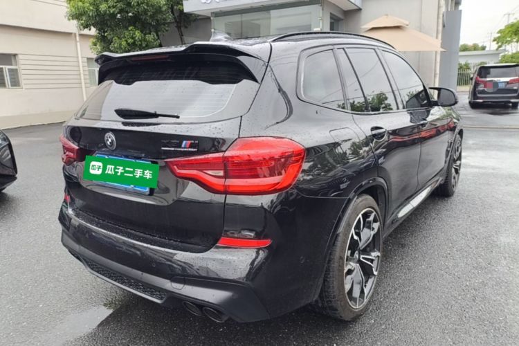 Used BMW X3 M 2019 X3 M Competition Edition Rear Right 45 Deg