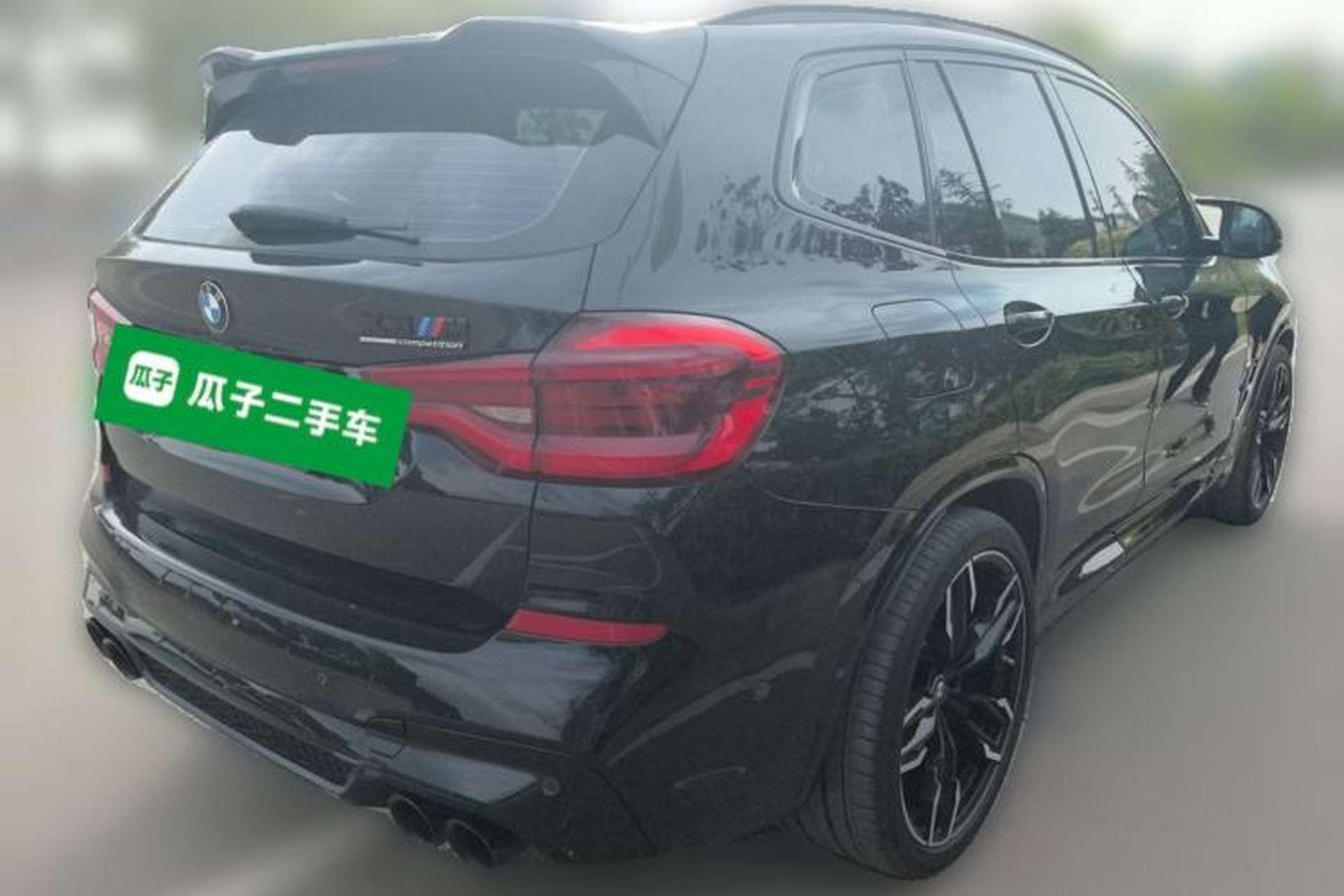 Used BMW X3 M 2019 X3 M Rear Right 45 Deg