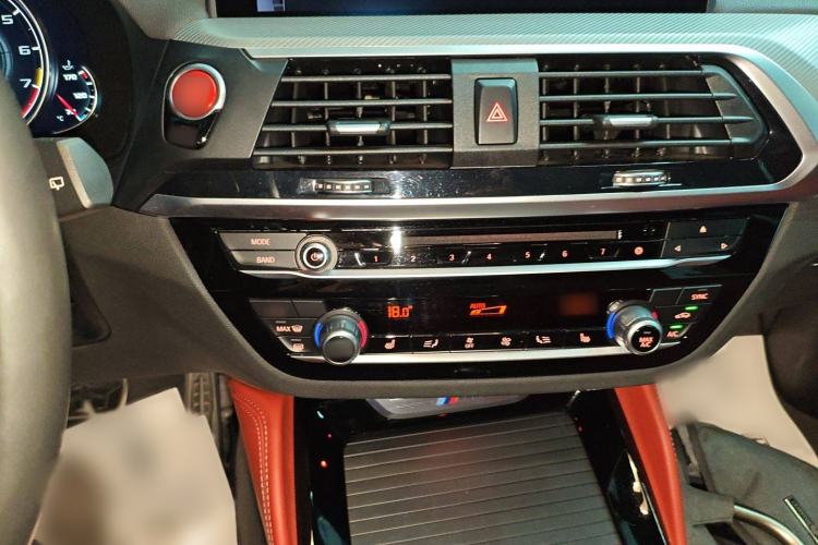 Used BMW X3 M 2019 X3 M Audio And AC Panel
