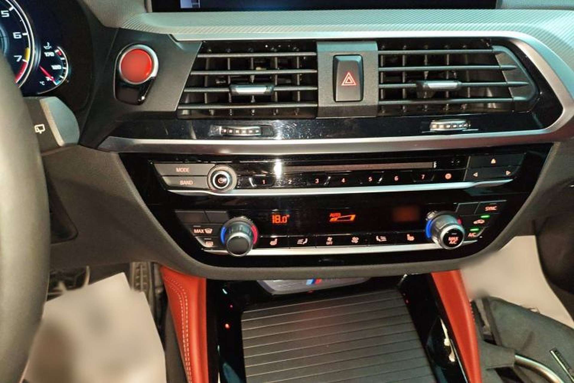Used BMW X3 M 2019 X3 M Audio And AC Panel