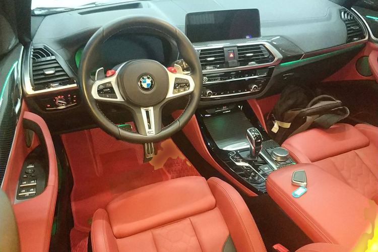 Used BMW X3 M 2019 X3 M Competition Edition Center Console