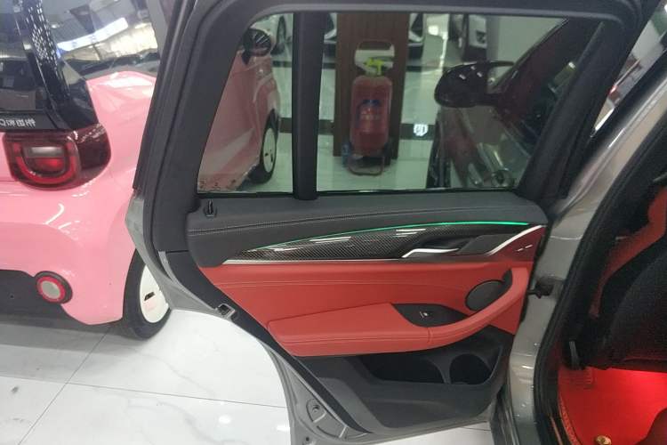 Used BMW X3 M 2019 X3 M Competition Edition Left Rear Door Interior