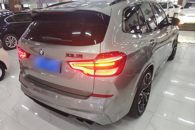 Used BMW X3 M 2019 X3 M Competition Edition Rear Right 45 Deg