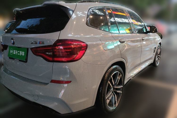 Used BMW X3 M 2019 X3 M Rear Right 45 Deg