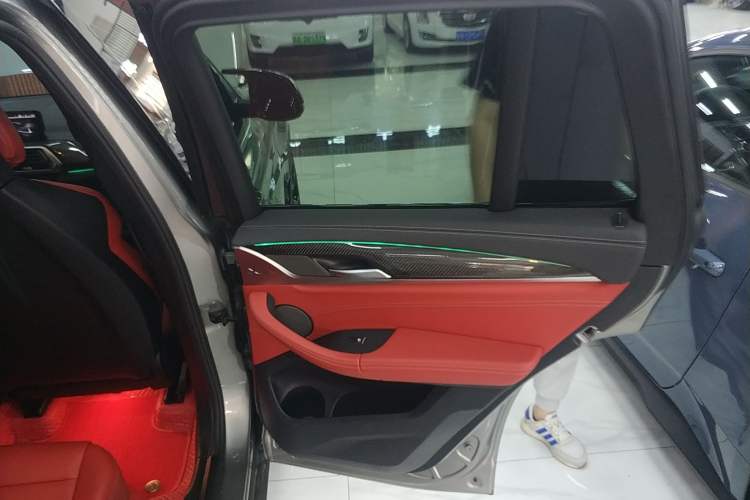 Used BMW X3 M 2019 X3 M Competition Edition Right Rear Door Interior