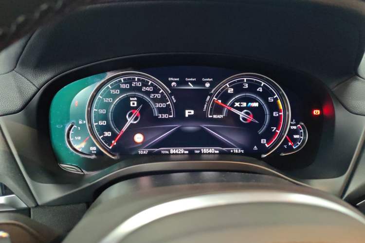 Used BMW X3 M 2019 X3 M Competition Edition Instrument Cluster