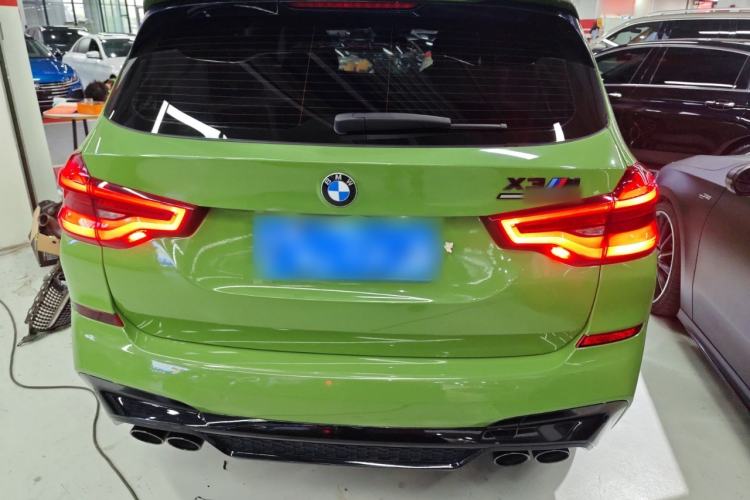 Used BMW X3 M 2019 X3 M Competition Edition Rear