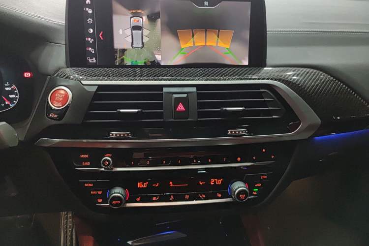 Used BMW X3 M 2019 X3 M Competition Edition Audio And AC Panel