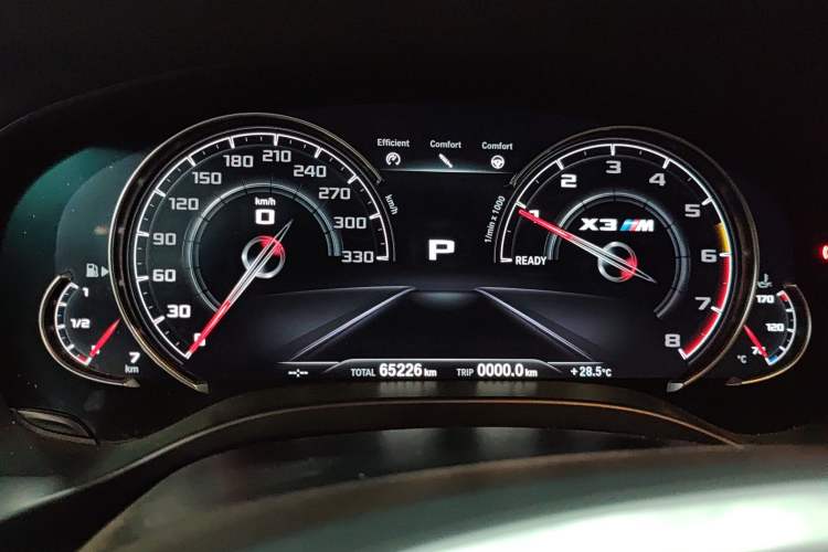 Used BMW X3 M 2019 X3 M Competition Edition Instrument Cluster
