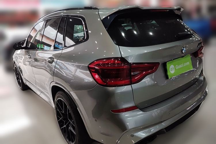 Used BMW X3 M 2019 X3 M Competition Edition Rear Left 45 Deg