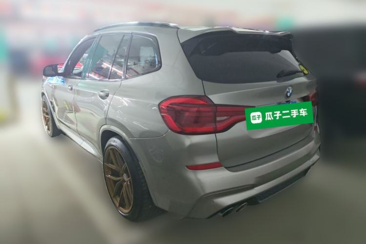 Used BMW X3 M 2019 X3 M Rear Left 45 Deg