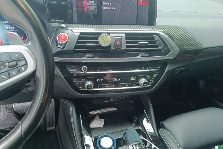 Used BMW X3 M 2021 X3 M Competition Edition Audio And AC Panel
