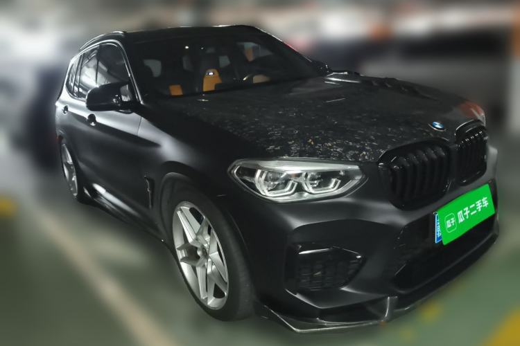Used BMW X3 M 2021 X3 M Competition Edition Front Right 45 Deg