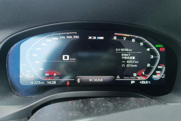 Used BMW X3 M 2021 X3 M Competition Edition Instrument Cluster