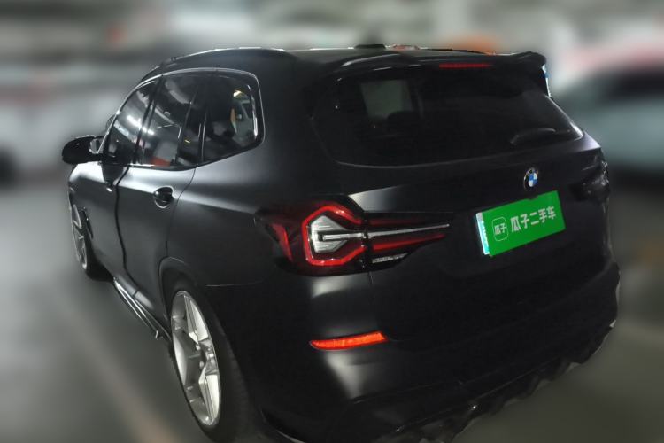 Used BMW X3 M 2021 X3 M Competition Edition Rear Left 45 Deg