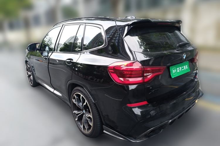 Used BMW X3 M 2021 X3 M Competition Edition Rear Left 45 Deg