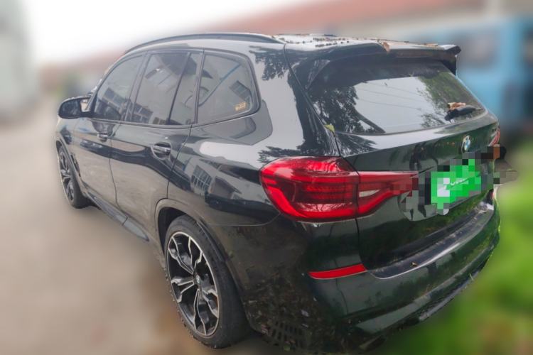 Used BMW X3 M 2021 X3 M Competition Edition Rear Left 45 Deg