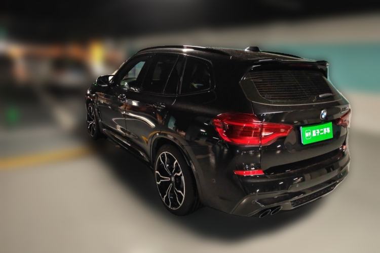 Used BMW X3 M 2021 X3 M Competition Edition Rear Left 45 Deg