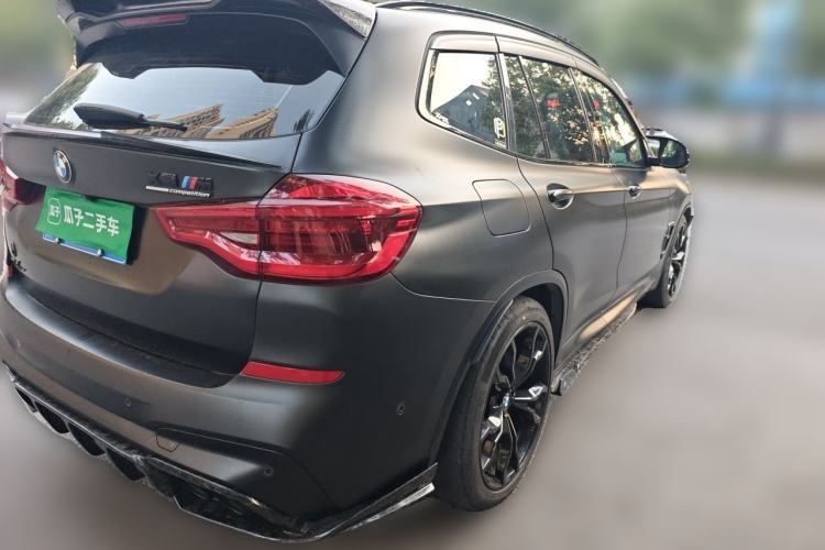 Used BMW X3 M 2021 X3 M Competition Edition Rear Right 45 Deg