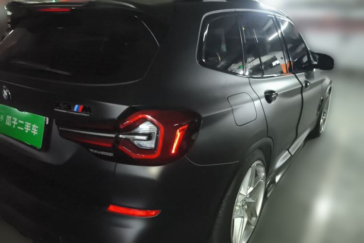 Used BMW X3 M 2021 X3 M Competition Edition Rear Right 45 Deg