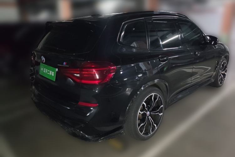 Used BMW X3 M 2021 X3 M Competition Edition Rear Right 45 Deg