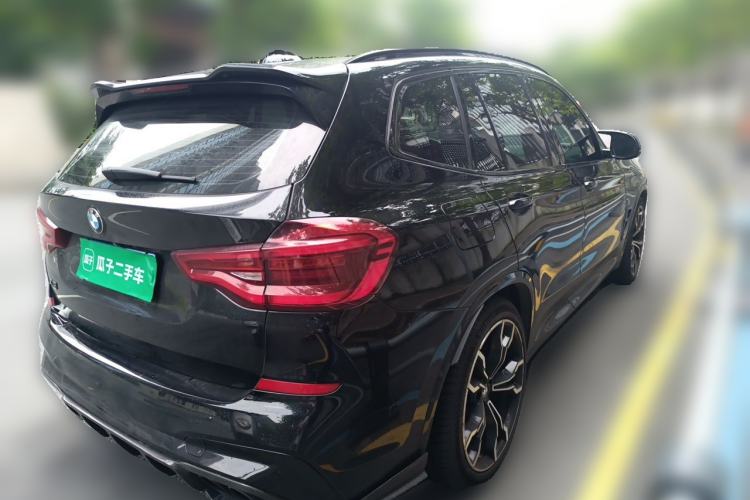 Used BMW X3 M 2021 X3 M Competition Edition Rear Right 45 Deg