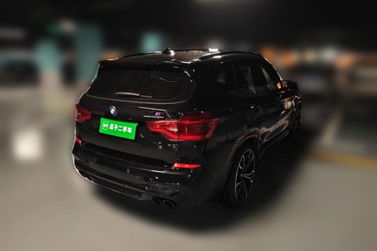 Used BMW X3 M 2021 X3 M Competition Edition Rear Right 45 Deg