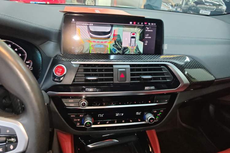 Used BMW X3 M 2021 X3 M Competition Edition Audio And AC Panel
