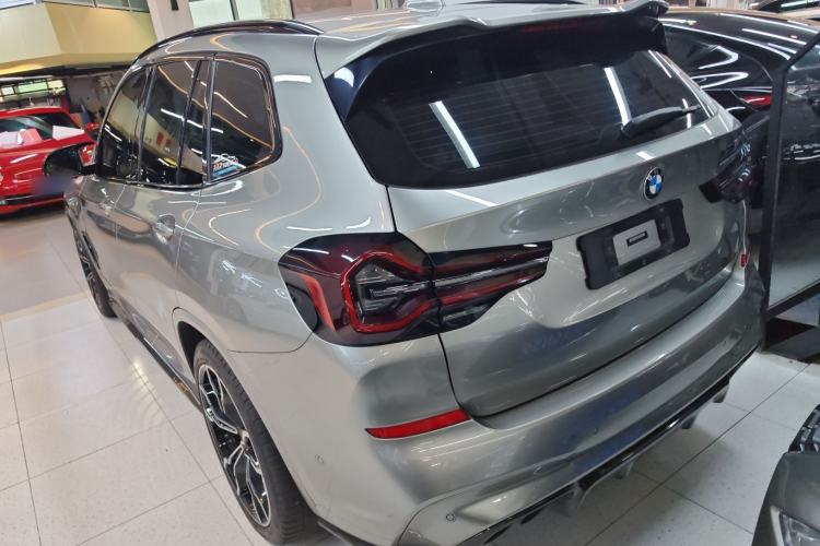 Used BMW X3 M 2021 X3 M Competition Edition Rear Left 45 Deg