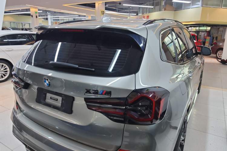 Used BMW X3 M 2021 X3 M Competition Edition Rear Right 45 Deg