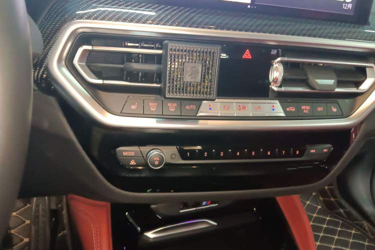 Used BMW X3 M 2022 X3 M Competition Edition Audio And AC Panel