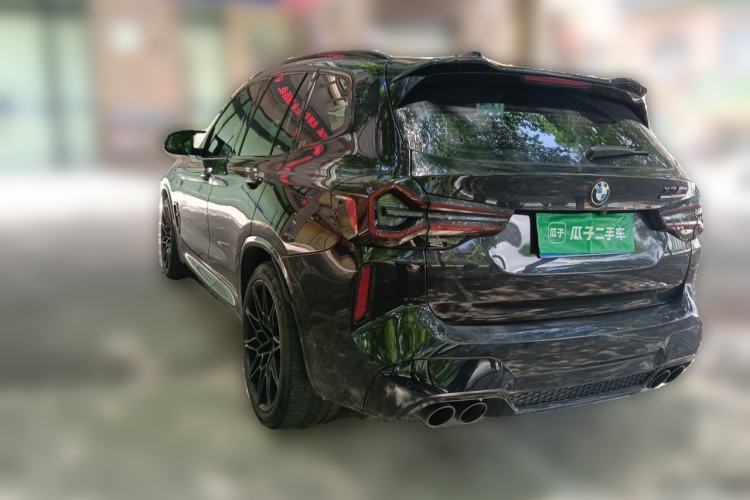 Used BMW X3 M 2022 X3 M Competition Edition Rear Left 45 Deg