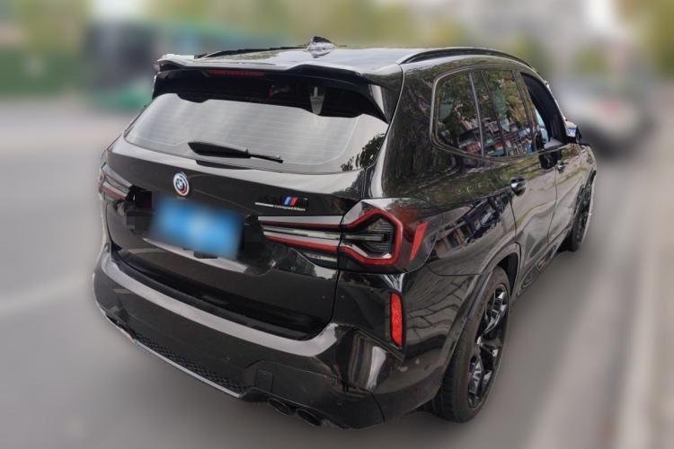 Used BMW X3 M 2022 X3 M Competition Edition Rear Right 45 Deg