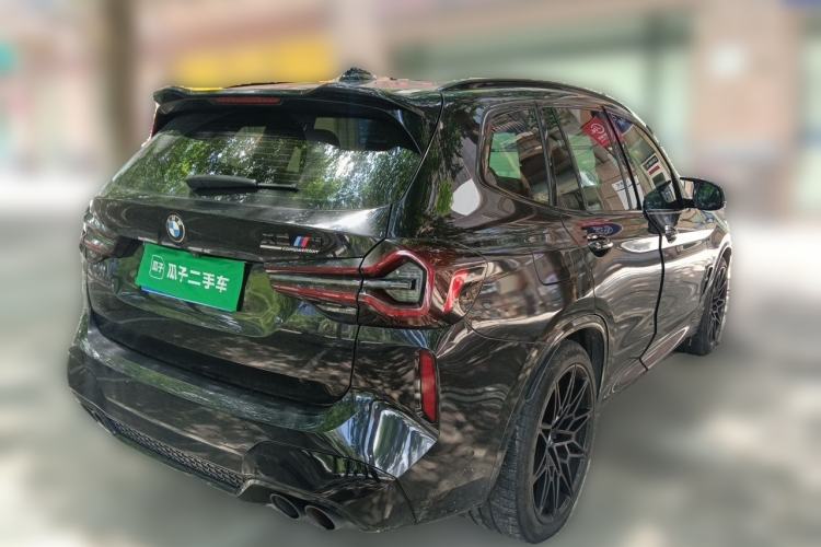 Used BMW X3 M 2022 X3 M Competition Edition Rear Right 45 Deg
