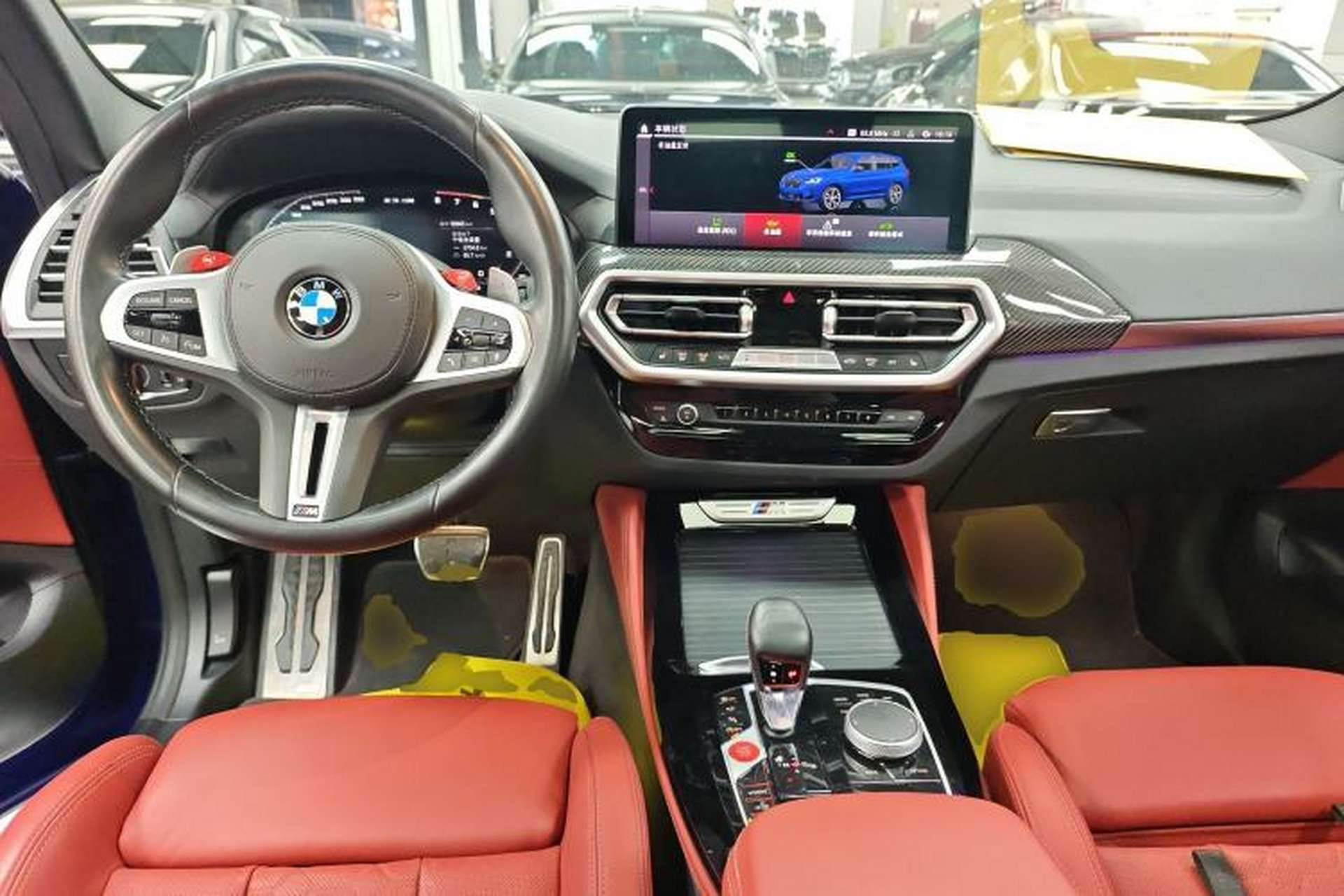Used BMW X3 M 2022 X3 M Center Console