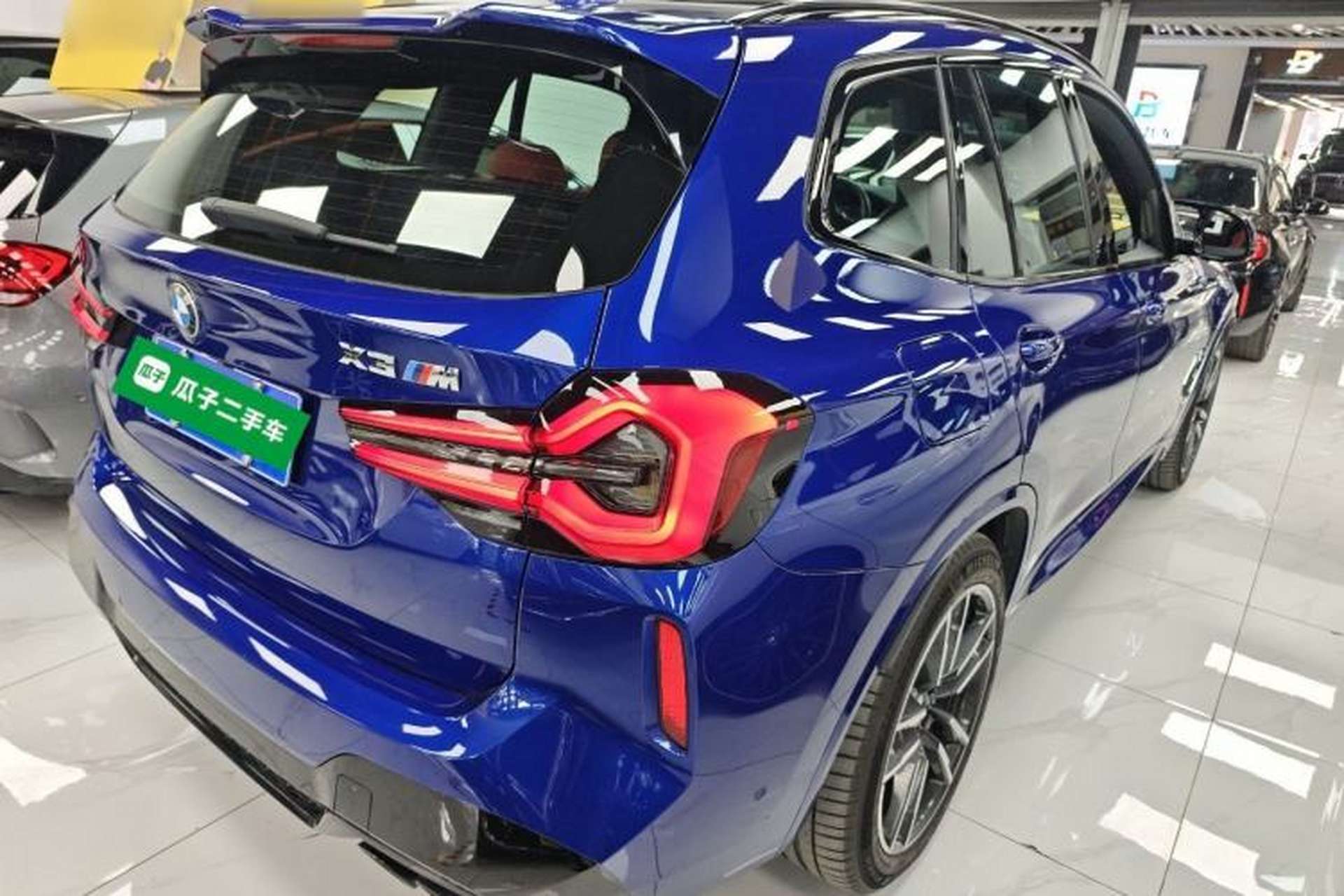 Used BMW X3 M 2022 X3 M Rear Right 45 Deg