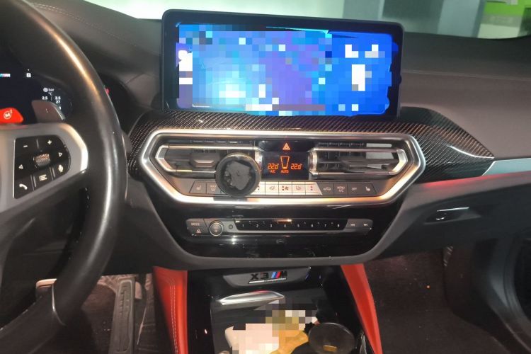 Used BMW X3 M 2022 X3 M Competition Edition Audio And AC Panel