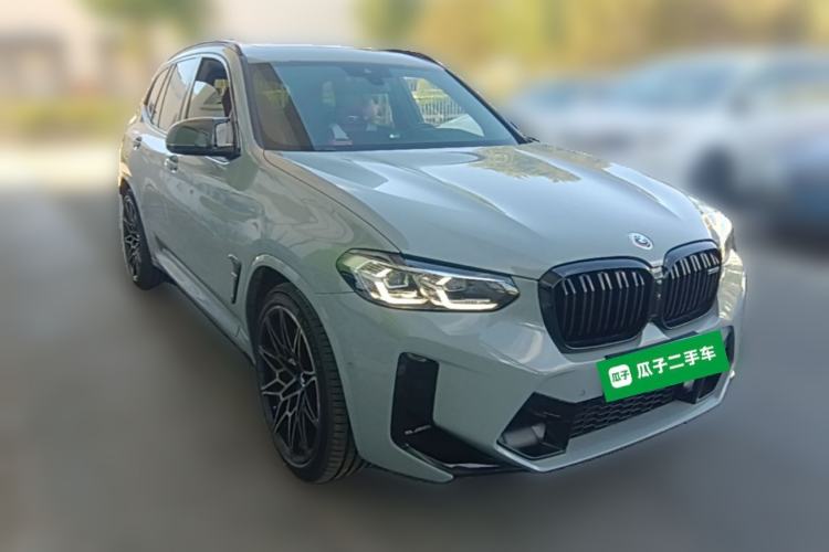Used BMW X3 M 2022 X3 M Competition Edition Front Right 45 Deg