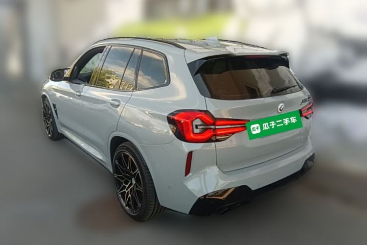 Used BMW X3 M 2022 X3 M Competition Edition Rear Left 45 Deg