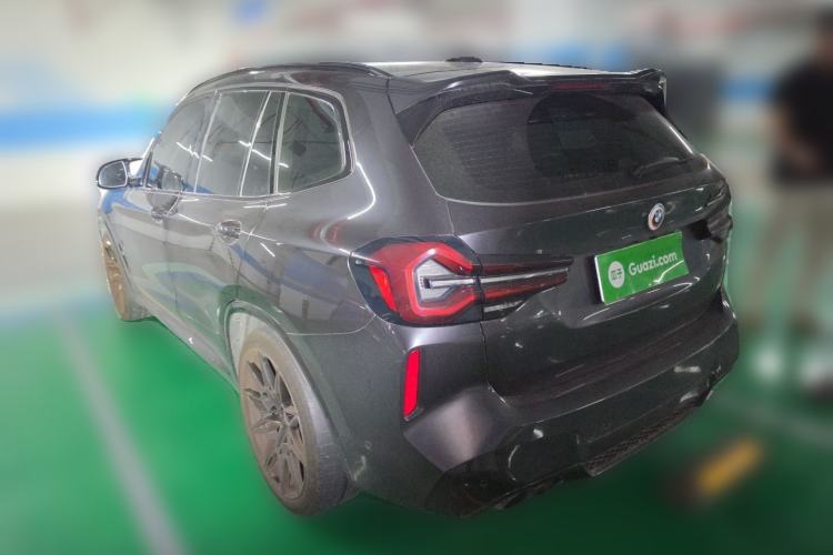Used BMW X3 M 2022 X3 M Competition Edition Rear Left 45 Deg