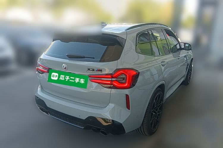 Used BMW X3 M 2022 X3 M Competition Edition Rear Right 45 Deg