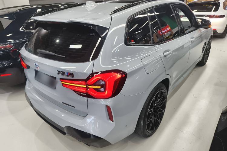Used BMW X3 M 2022 X3 M Competition Edition Rear Right 45 Deg