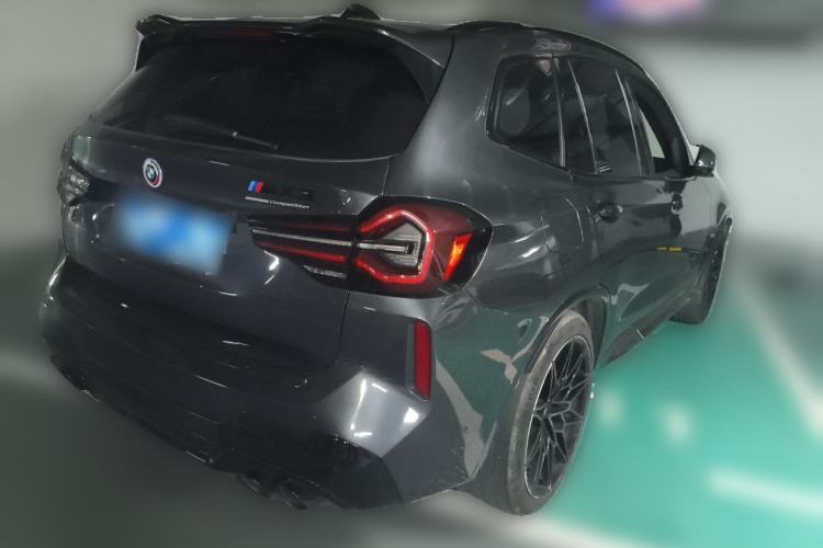 Used BMW X3 M 2022 X3 M Competition Edition Rear Right 45 Deg