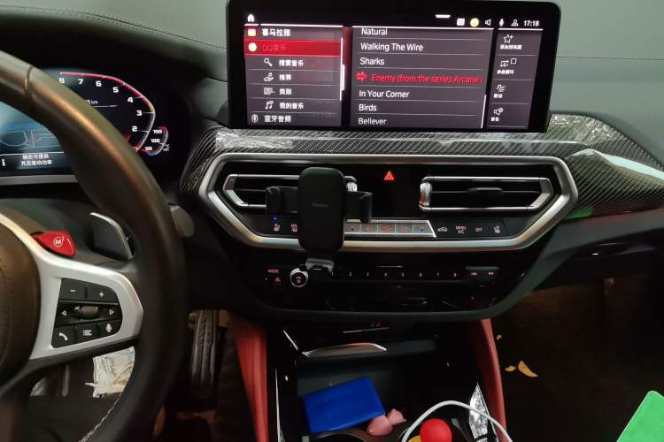 Used BMW X3 M 2022 X3 M Competition Edition Audio And AC Panel