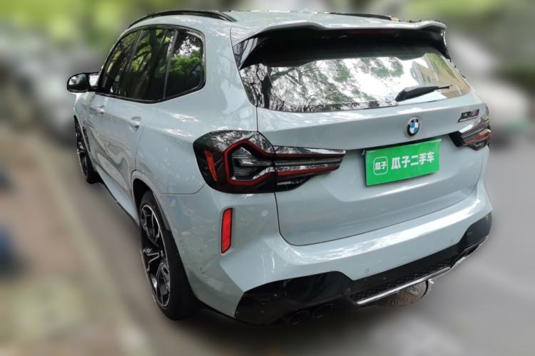 Used BMW X3 M 2022 X3 M Competition Edition Rear Left 45 Deg