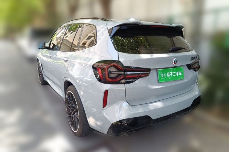 Used BMW X3 M 2022 X3 M Competition Edition Rear Left 45 Deg