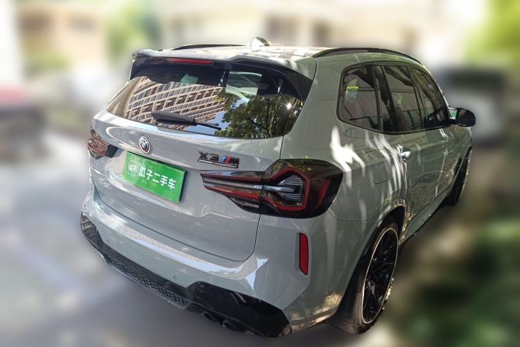 Used BMW X3 M 2022 X3 M Competition Edition Rear Right 45 Deg